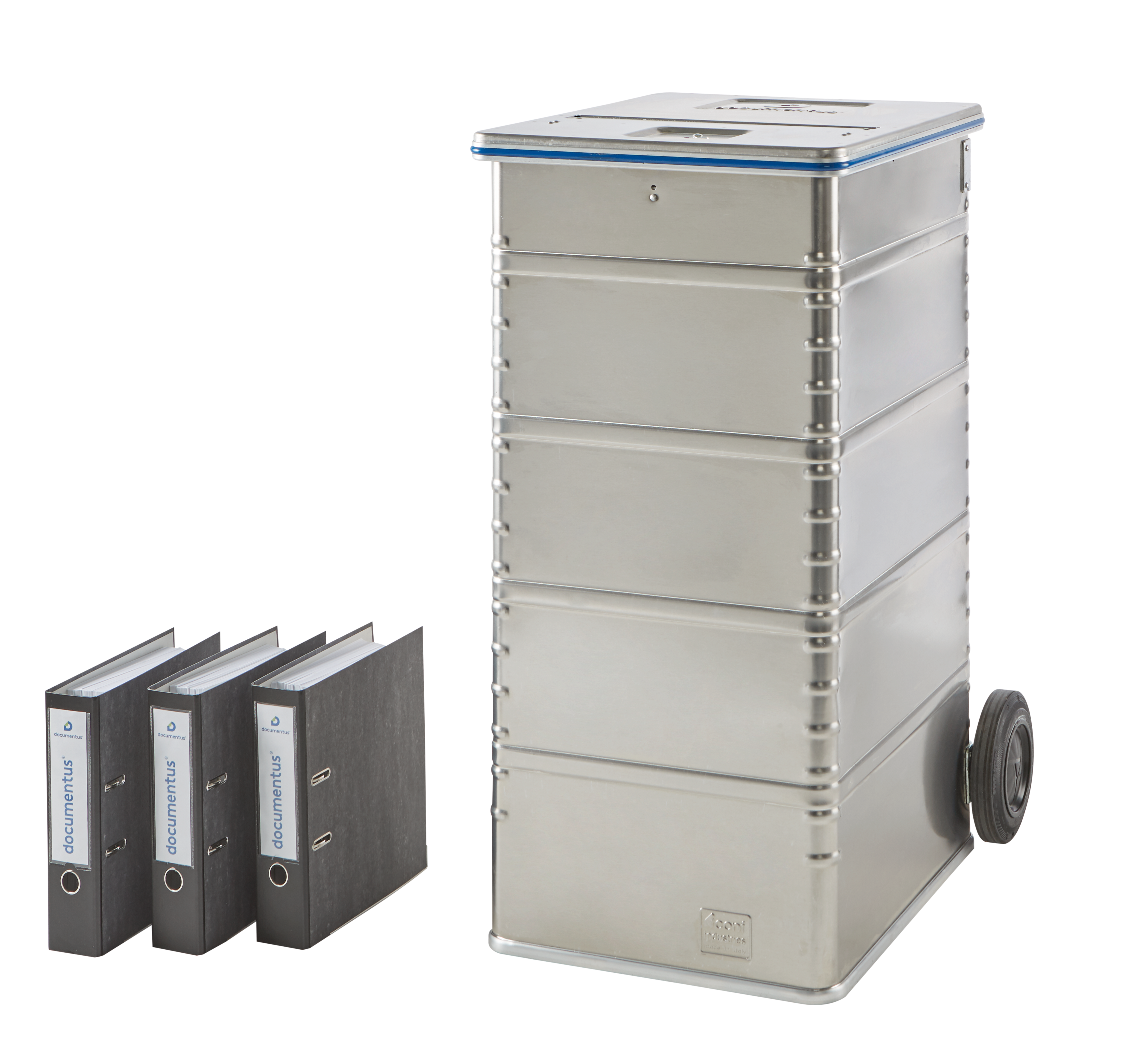 Sicherheitsbehälter 240 Liter für die Aktenvernichtung. Sicherheitsbehälter 240 Liter für die Aktenvernichtung.